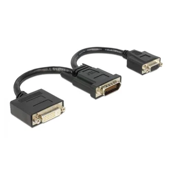 DeLock Μετατροπέας DMS-59 male σε DVI-I / VGA female 1τμχ 65555