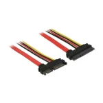 DeLock 22-Pin SATA III male - 22-Pin SATA III female Cable 0.1m Κόκκινο (83802) - Image 2