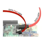 DeLock 7-Pin SATA III - 7-Pin SATA III Cable 50cm Κόκκινο (83835) - Image 4