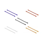 DeLock Δεματικά Καλωδίων 80x4mm Πολύχρωμο 10τμχ 18970 - Image 2