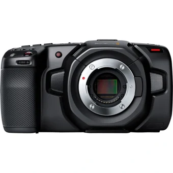 Blackmagic Design Βιντεοκάμερα Pocket Cinema 4K 4K DCI @ 60fps Αισθητήρας CMOS Αποθήκευση σε Κάρτα Μνήμης με Οθόνη Αφής 5" και HDMI BM-CINECAMPOCHDMFT4K