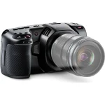 Blackmagic Design Βιντεοκάμερα Pocket Cinema 4K 4K DCI @ 60fps Αισθητήρας CMOS Αποθήκευση σε Κάρτα Μνήμης με Οθόνη Αφής 5" και HDMI BM-CINECAMPOCHDMFT4K - Image 4