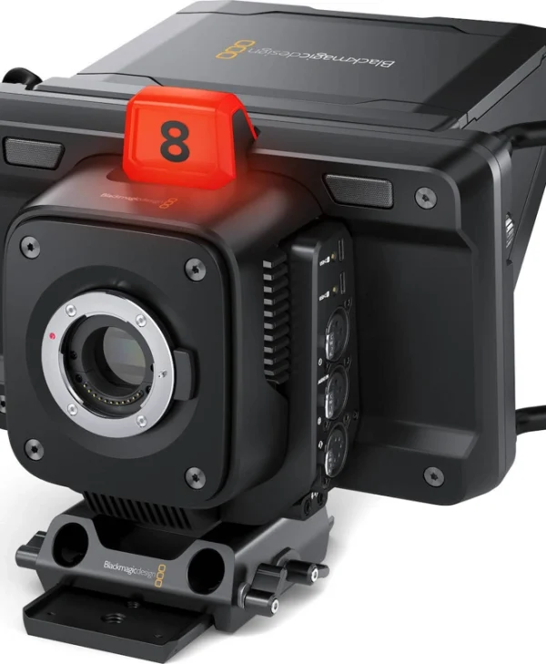 Blackmagic Design Βιντεοκάμερα Studio Camera 4K Pro G2 4K UHD @ 60fps Αισθητήρας CMOS Αποθήκευση σε Κάρτα Μνήμης με Οθόνη Αφής 7" και HDMI BM-CINSTUDMFT/G24PDDG2