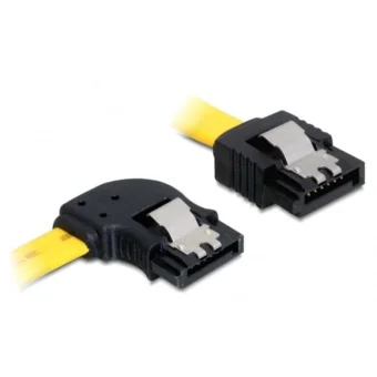 DeLock 7-Pin SATA III - 7-Pin SATA III Cable 30cm Κίτρινο (82824)