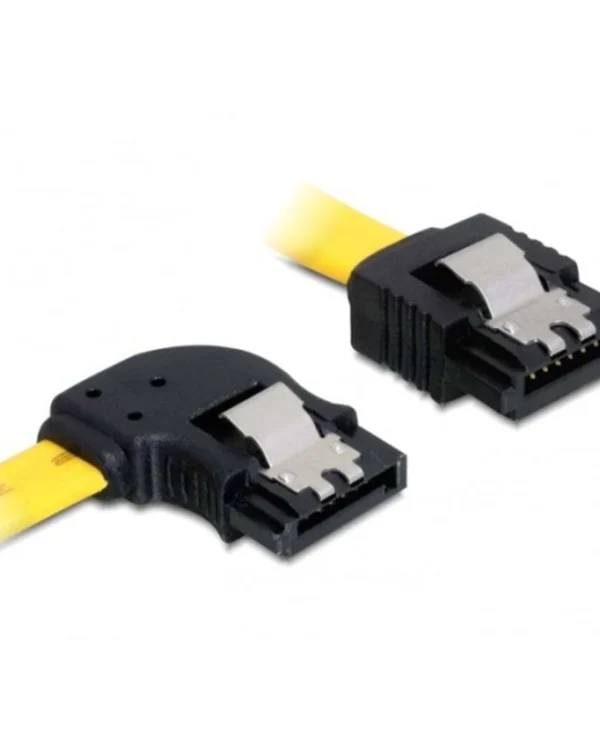 DeLock 7-Pin SATA III - 7-Pin SATA III Cable 30cm Κίτρινο (82824)
