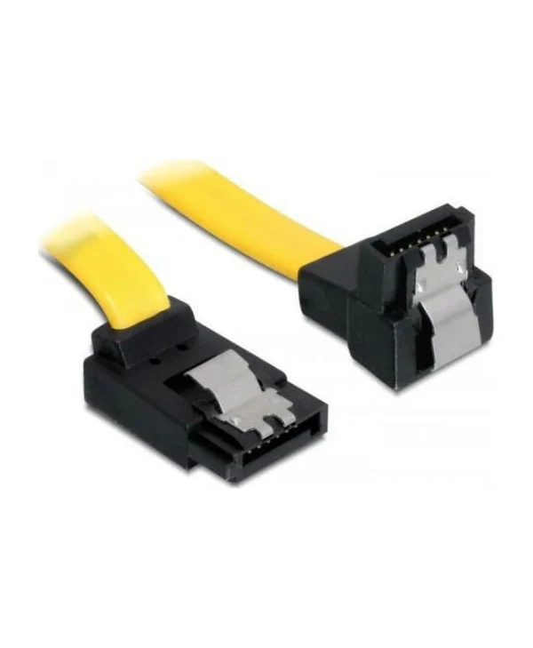 DeLock 7-Pin SATA III - 7-Pin SATA III Cable 50cm Κίτρινο (82821)