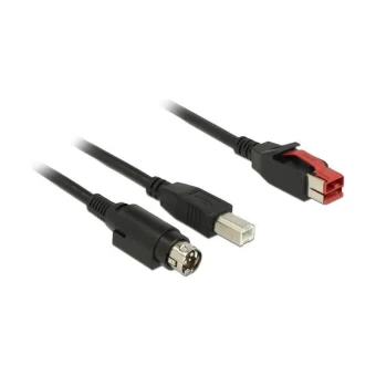 Καλώδιο Usb Delock Usb-a 3 M Μαύρο 85489