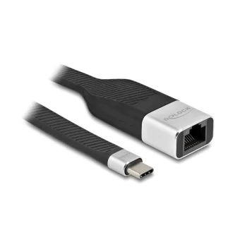 DeLock Μετατροπέας USB-C male σε RJ-45 female 1τμχ 86936