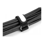 DeLock Velcro Δεματικά Καλωδίων 203x20mm Μαύρο 5τμχ 19606 - Image 2