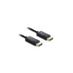 DeLock Cable DisplayPort male - DisplayPort male 2m Μαύρο (81672)