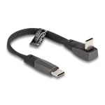 DeLock USB 2.0 Cable USB-C male - USB-C Μαύρο 0.15m (85356) - Image 2