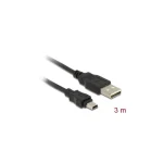 DeLock USB 2.0 Cable mini USB-B male - USB-A male 3m (82311) - Image 2