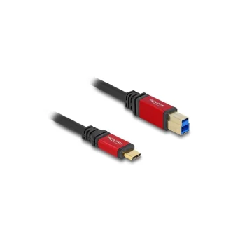 DeLock USB 3.2 Cable USB-C male - USB-B 2m 80613