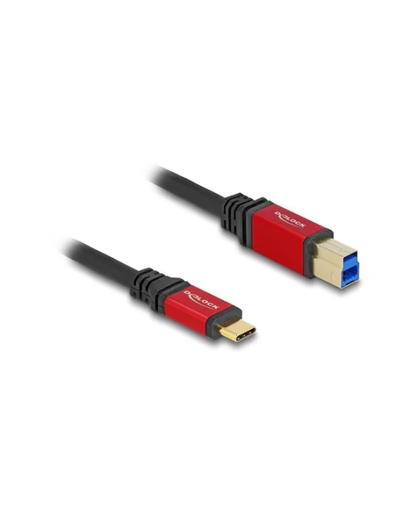 DeLock USB 3.2 Cable USB-C male - USB-B 2m 80613