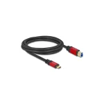DeLock USB 3.2 Cable USB-C male - USB-B 2m 80613 - Image 2