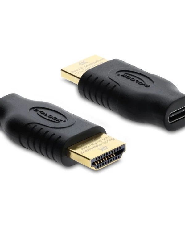 DeLock Μετατροπέας HDMI male σε USB-C female 2τμχ 61075