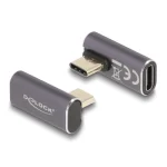 DeLock Μετατροπέας USB-C male σε USB-C female Γκρι 1τμχ 60048