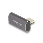 DeLock Μετατροπέας USB-C male σε USB-C female Γκρι 1τμχ 60048 - Image 2