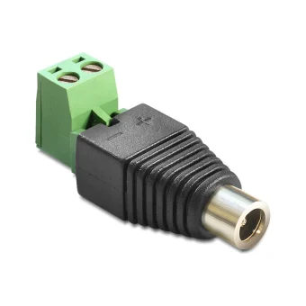 DeLock DC 5.5x2.5mm female to Terminal Block 2-pin 2-part (65486)