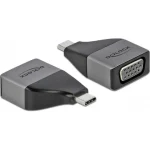 DeLock Μετατροπέας USB-C male σε VGA female Γκρι 1τμχ 64002