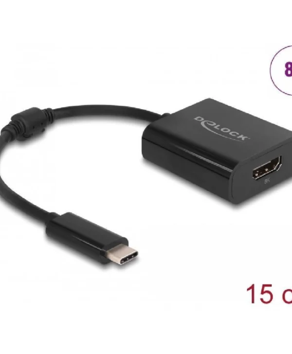 DeLock Μετατροπέας USB-C male σε HDMI female 1τμχ 64175