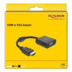 DeLock Μετατροπέας HDMI male σε VGA female 4τμχ 61077 - Image 2
