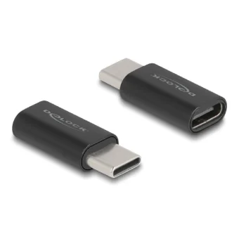 DeLock Μετατροπέας USB-C male σε USB-C female 1τμχ 60034