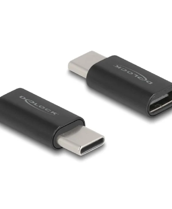 DeLock Μετατροπέας USB-C male σε USB-C female 1τμχ 60034