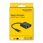 DeLock 66644 USB-C Αντάπτορας Δικτύου για Ενσύρματη σύνδεση Gigabit Ethernet - Image 3