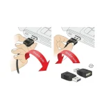 DeLock Μετατροπέας USB-A male σε USB-A female (65520) - Image 2