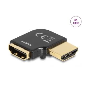DeLock Μετατροπέας HDMI male σε HDMI male Χρυσό 1τμχ 60018