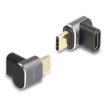 DeLock Μετατροπέας USB-C male σε USB-C female Γκρι 1τμχ 60059