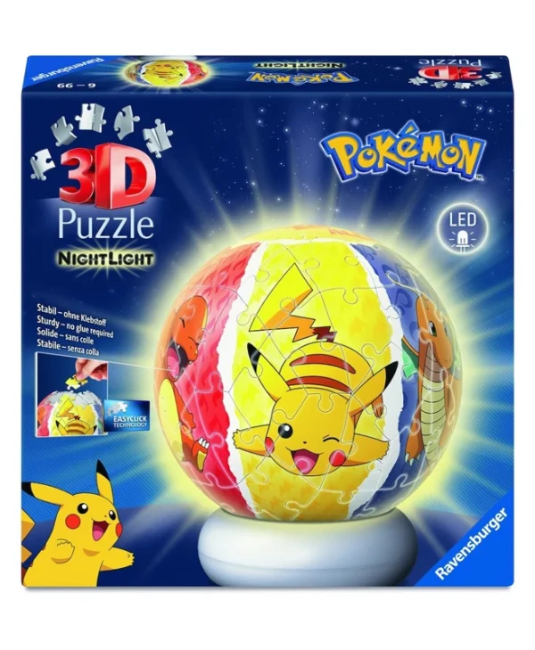 Pokemon Puzzle 3D 72pcs 12008053