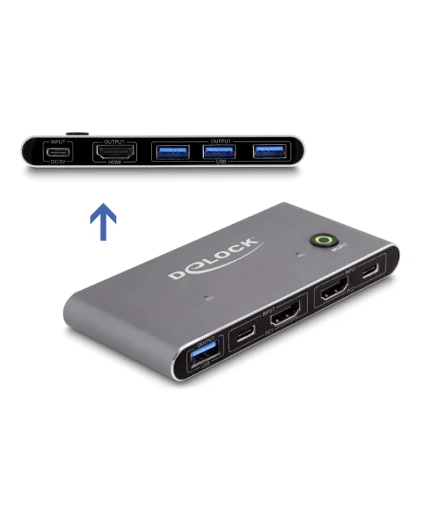 DeLock KVM & Data Switch 18647