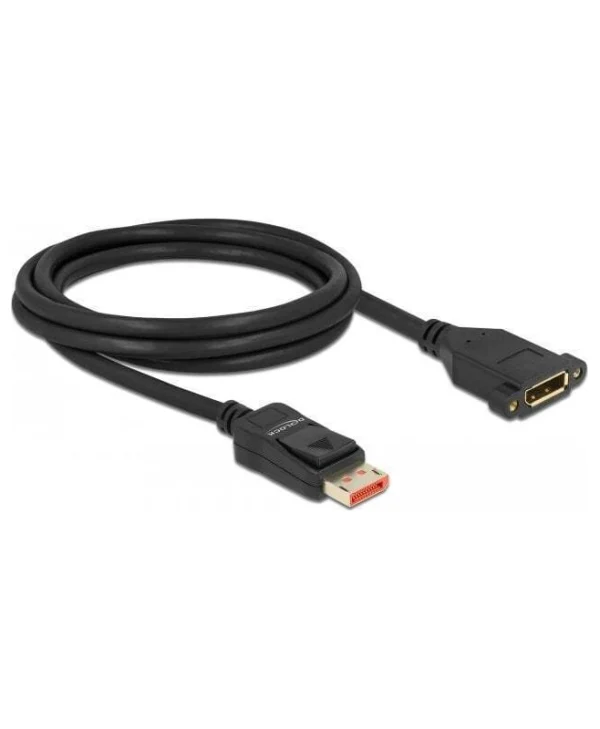 Καλώδιο Delock Delock 87097 2 M Displayport Displayport Αρσενικό Θηλυκό 7680 X 4320 Pixels