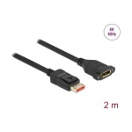 Καλώδιο Delock Delock 87097 2 M Displayport Displayport Αρσενικό Θηλυκό 7680 X 4320 Pixels - Image 2