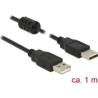 DeLock USB 2.0 Cable USB-A male - USB-A male 1m (84889)