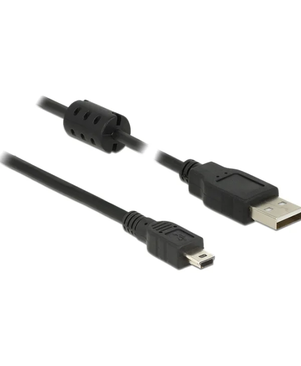 DeLock USB 2.0 Cable USB-A male - mini USB-B male 2m (84914)