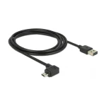 DeLock Regular USB 2.0 to micro USB Cable Μαύρο 2m (83853) - Image 2