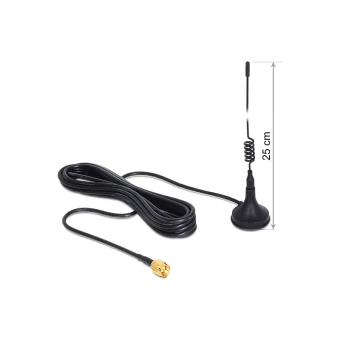 DeLock 88879 Εσωτερική Κεραία WiFi Πανκατευθυντική 3dBi με σύνδεση SMA