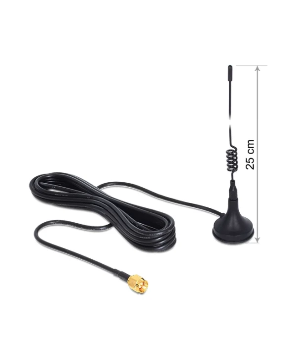 DeLock 88879 Εσωτερική Κεραία WiFi Πανκατευθυντική 3dBi με σύνδεση SMA