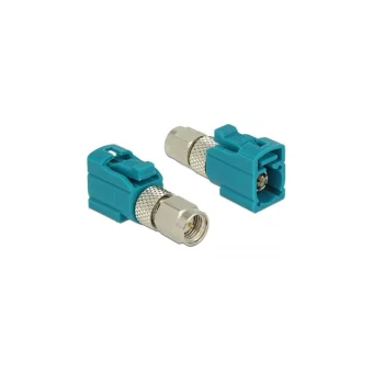 DeLock Μετατροπέας SMA male σε SMA female Χρυσό 1τμχ 89639