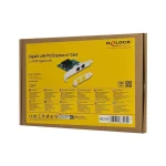 DeLock Ενσύρματη Κάρτα Δικτύου Gigabit (1Gbps) Ethernet PCI-e 88205 - Image 4