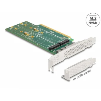 Delock Pci Express To 4 X Nvme M.2 Key M Internal Lpff Bifurcation Delock 90090
