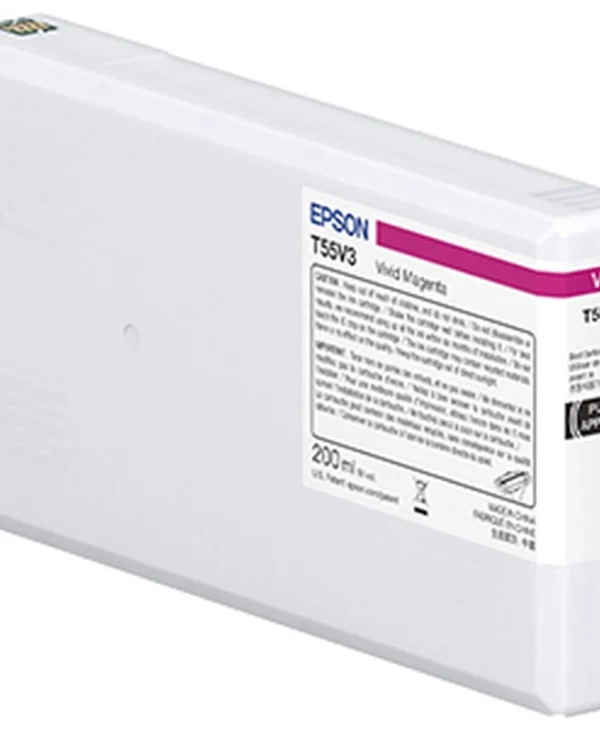 Epson T55W3 Γνήσιο Μελάνι Εκτυπωτή InkJet Ματζέντα (C13T55W300)