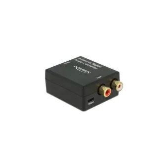 DeLock Μετατροπέας RCA / micro USB female σε Coaxial / Toslink female (63468)