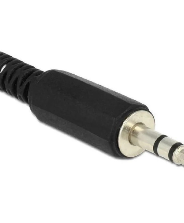 DeLock Βύσμα 3.5mm Jack male 10τμχ Μαύρο 65534