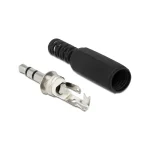 DeLock Βύσμα 3.5mm Jack male 10τμχ Μαύρο 65534 - Image 2