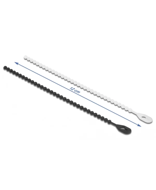 DeLock Δεματικά Καλωδίων 120x3.6mm Μαύρο 100τμχ 19506