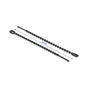 DeLock Δεματικά Καλωδίων 100x2.4mm Μαύρο 100τμχ 19566